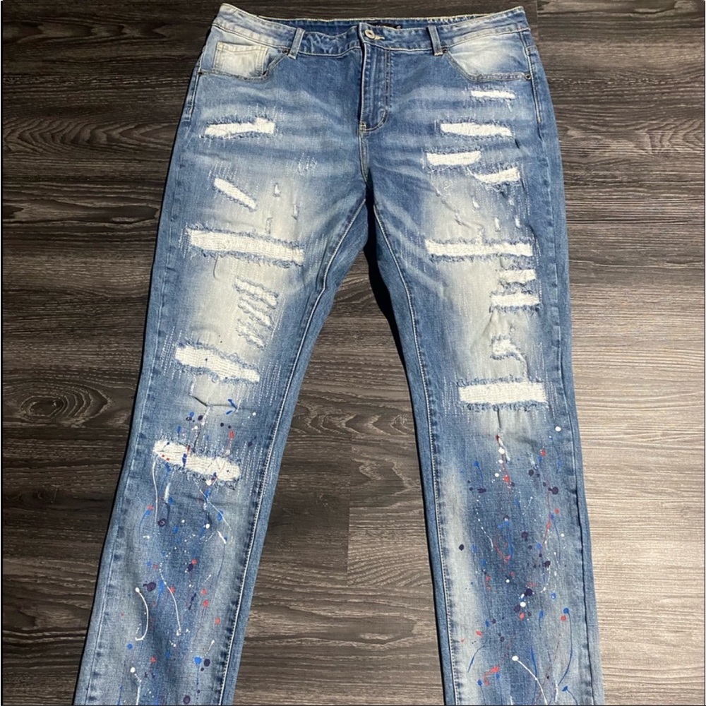COPY - Foreign Local Men’s Ripped Denim Jeans Sz. 38/33